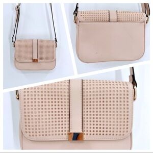 Banana Republic Blush Pink Crossbody Shoulder Purse Bag